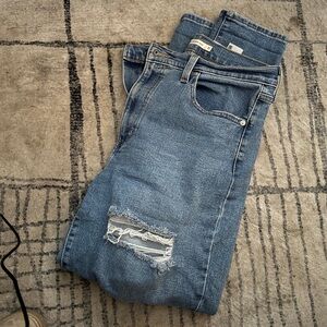 Levi's Blue Straight Leg Women's “Mom” Jeans